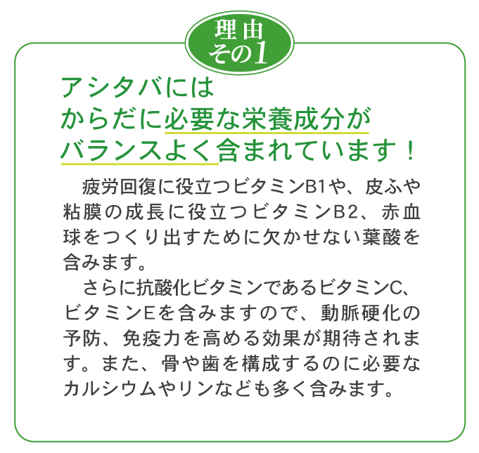 アシタバ成分